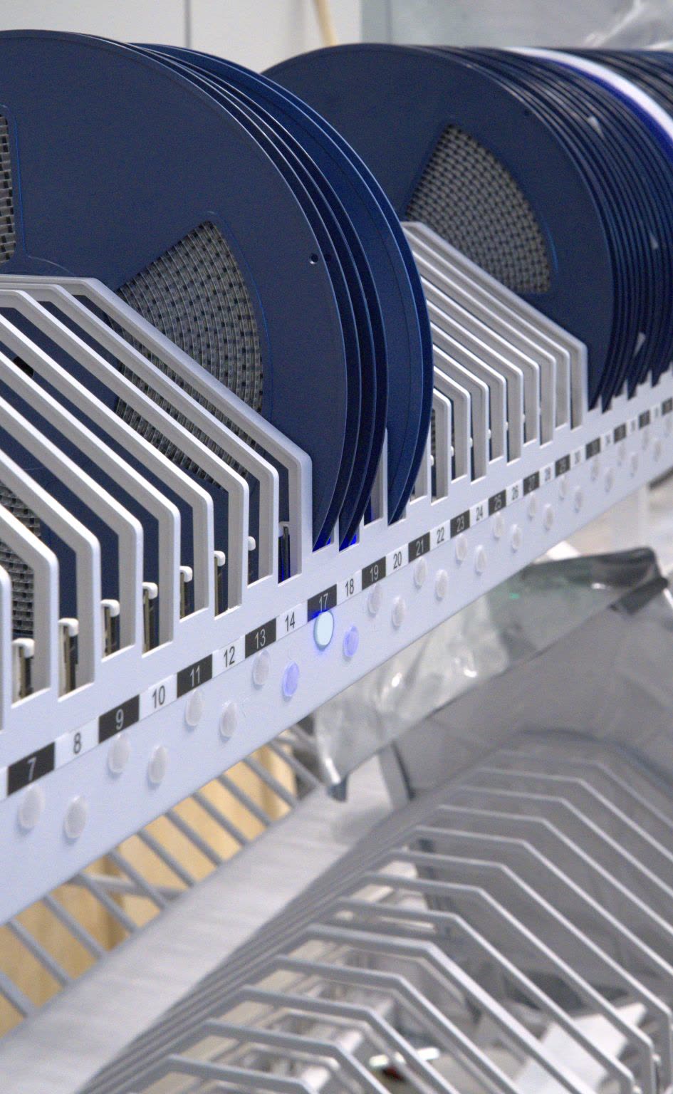 Completed Nordec Smart Racks at the Plejd facility