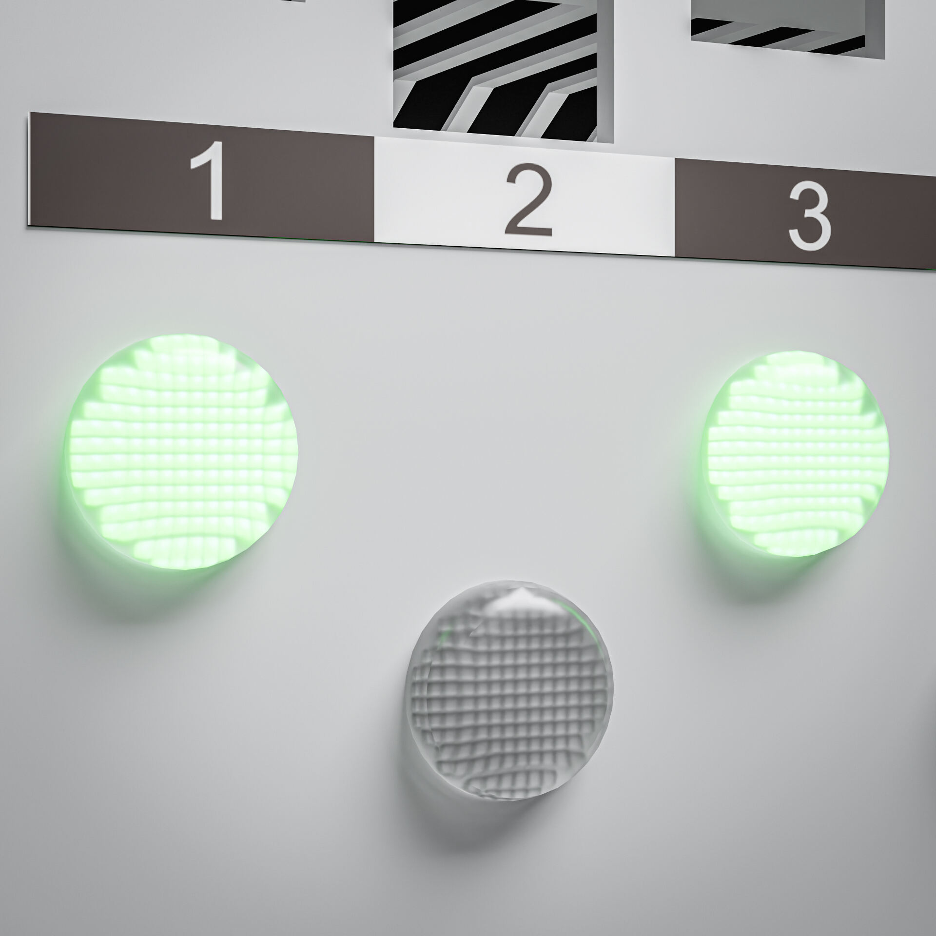 Custom-configured Nordec smart rack with pick-to-light guidance